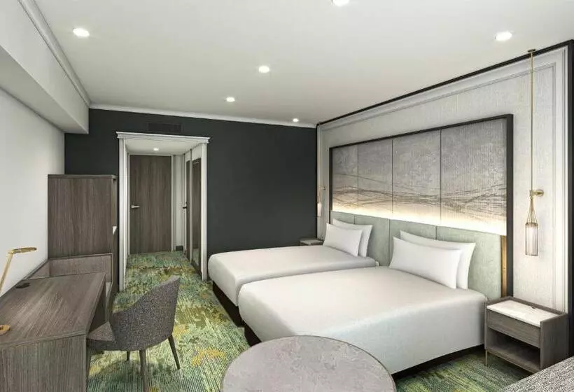 ２ダブルベッドのスタンダードルーム, Rihga Royal Hotel Osaka Vignette Collection By Ihg