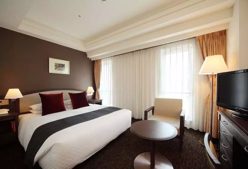اتاق استاندارد با تخت دو نفره بزرگ, Kumamoto Hotel Castle