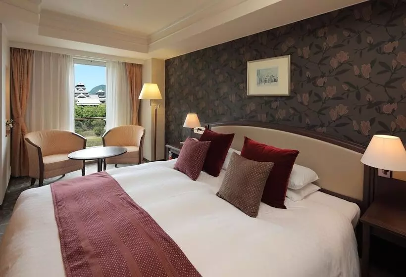 اتاق استاندارد با تخت بزرگ, Kumamoto Hotel Castle
