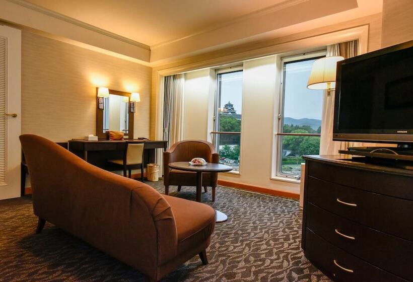 اتاق لوکس با چشمانداز, Kumamoto Hotel Castle