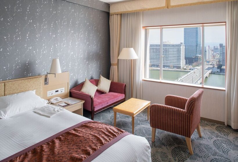 Deluxe room with river view, Okura Niigata