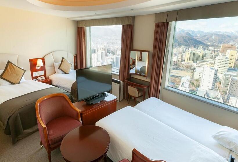 חדר דלוקס לארבעה, Sapporo Prince Hotel   December 20th, 2024 Club Floor Renewal Opening!