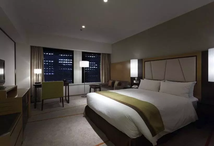 キングサイズベッドのデラックスルーム, Keio Plaza Hotel Tokyo