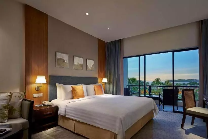 اتاق استاندارد با تخت بزرگ, Shangri La Tanjung Aru, Kota Kinabalu