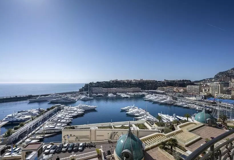 اتاق استاندارد با تراس و چشم‌انداز دریا, Hôtel Hermitage Monte Carlo