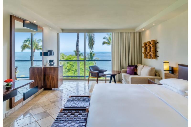 스탠다드 룸 측면 바다 전망, Hyatt Ziva Puerto Vallarta