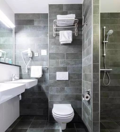 キングサイズベッドのデラックスルーム, Bastion Hotel Amsterdam Noord