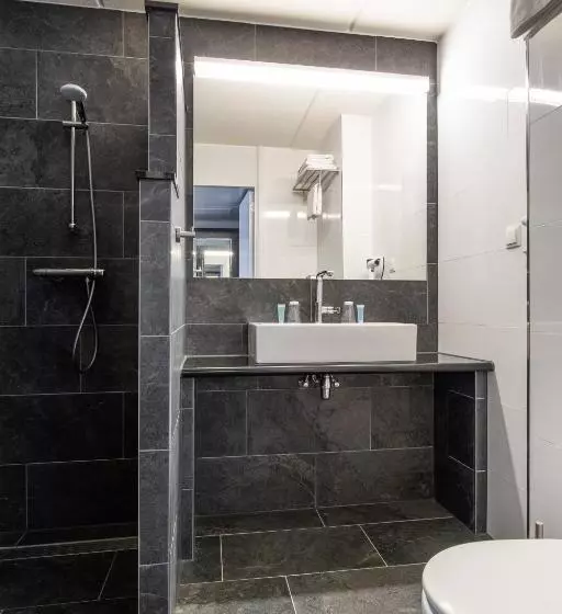 キングサイズベッドのデラックスルーム, Bastion Hotel Amsterdam Noord