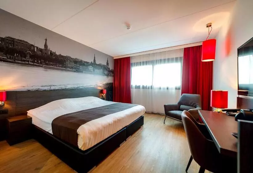 キングサイズベッドのデラックスルーム, Bastion Hotel Amsterdam Noord