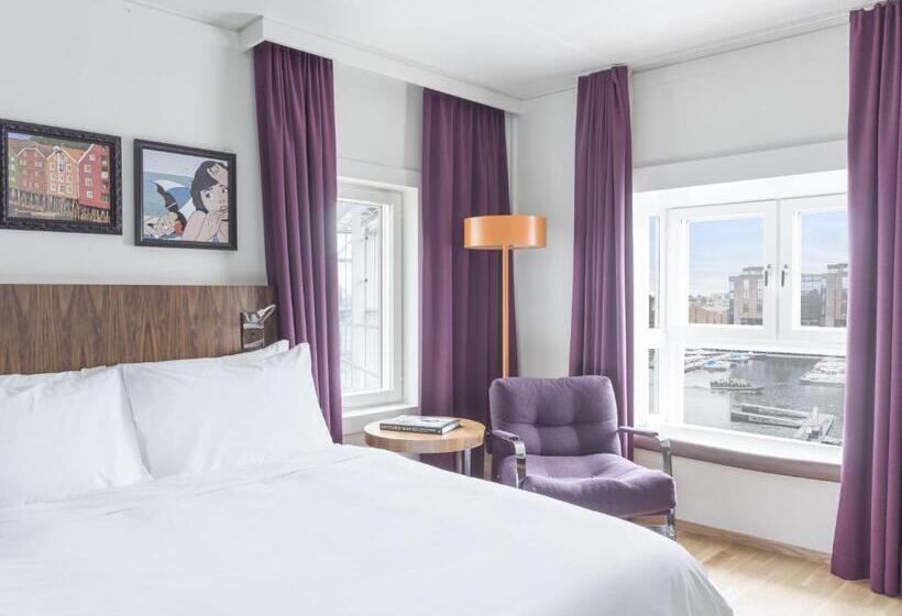 غرفة سوبيريور مطلّة علي النهر, Radisson Blu Royal Garden Hotel, Trondheim
