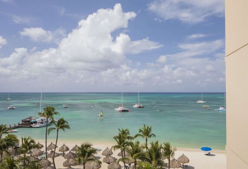 חדר סטנדרט מיטה זוגית נוף לים, Hyatt Regency Aruba Resort & Casino