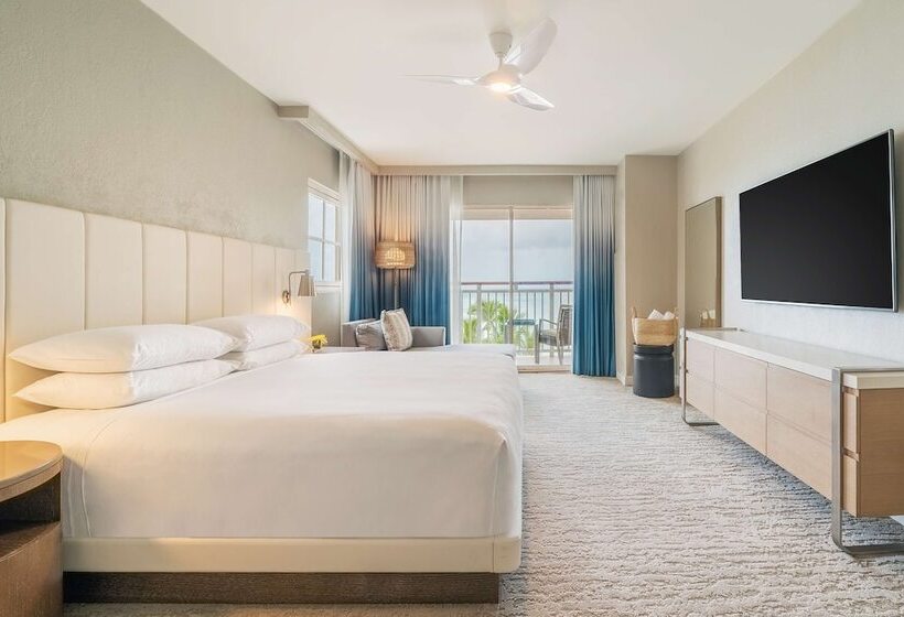 חדר סטנדרט מיטה זוגית נוף לים, Hyatt Regency Aruba Resort & Casino