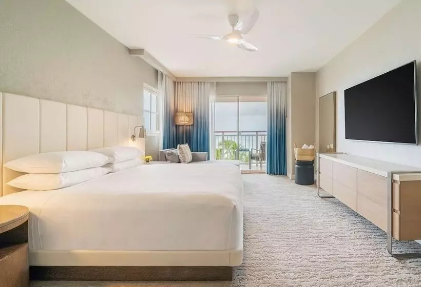 اتاق استاندارد با تخت دوبل و چشم‌انداز دریا, Hyatt Regency Aruba Resort & Casino