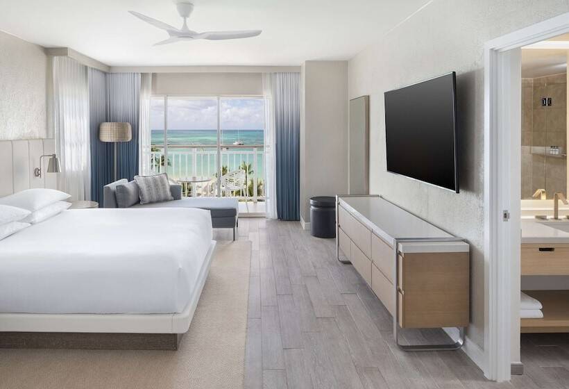 חדר סטנדרט מיטה זוגית נוף לים, Hyatt Regency Aruba Resort & Casino
