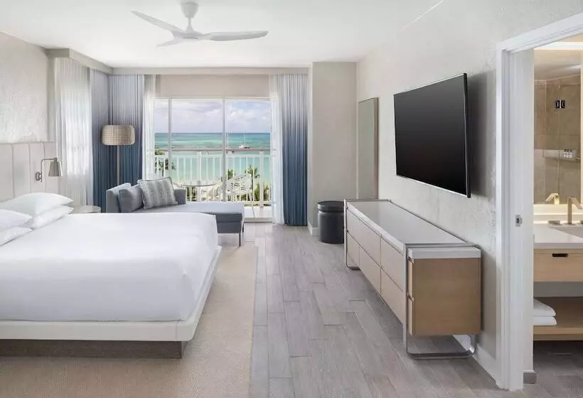 اتاق استاندارد با تخت دوبل و چشم‌انداز دریا, Hyatt Regency Aruba Resort & Casino