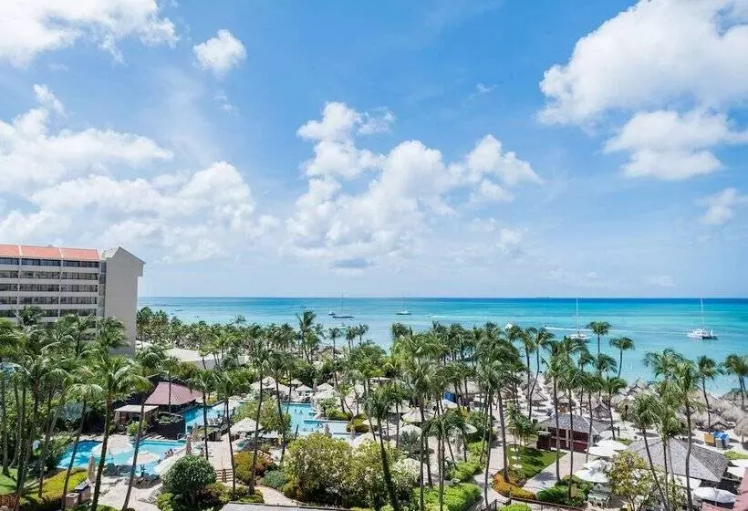 اتاق استاندارد با تخت دوبل و چشم‌انداز دریا, Hyatt Regency Aruba Resort & Casino