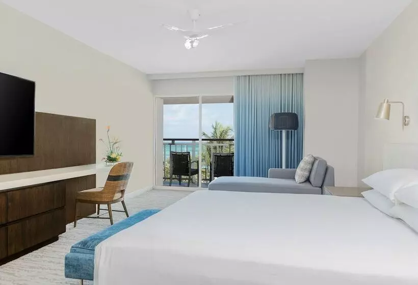 اتاق استاندارد با تخت دوبل و چشم‌انداز دریا, Hyatt Regency Aruba Resort & Casino