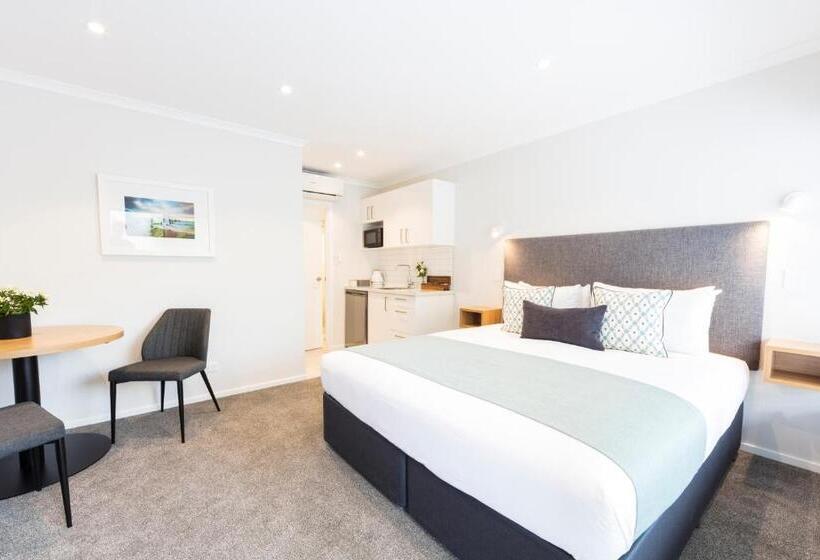 带大床的标准工作室, Beechwood Boutique Accommodation