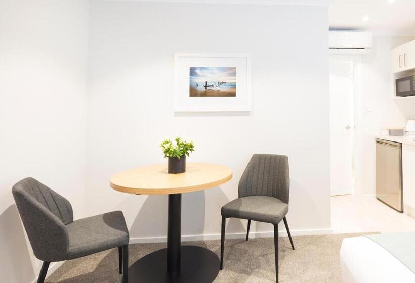 带大床的标准工作室, Beechwood Boutique Accommodation