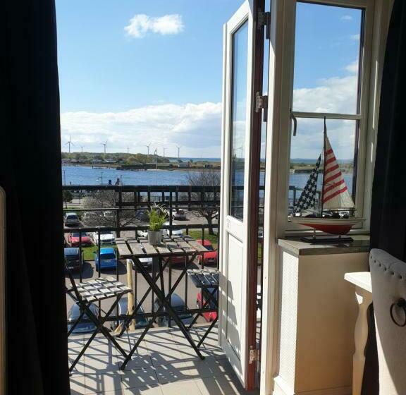 디럭스 테라스 룸 바다 전망, Hamnhotellet Kronan