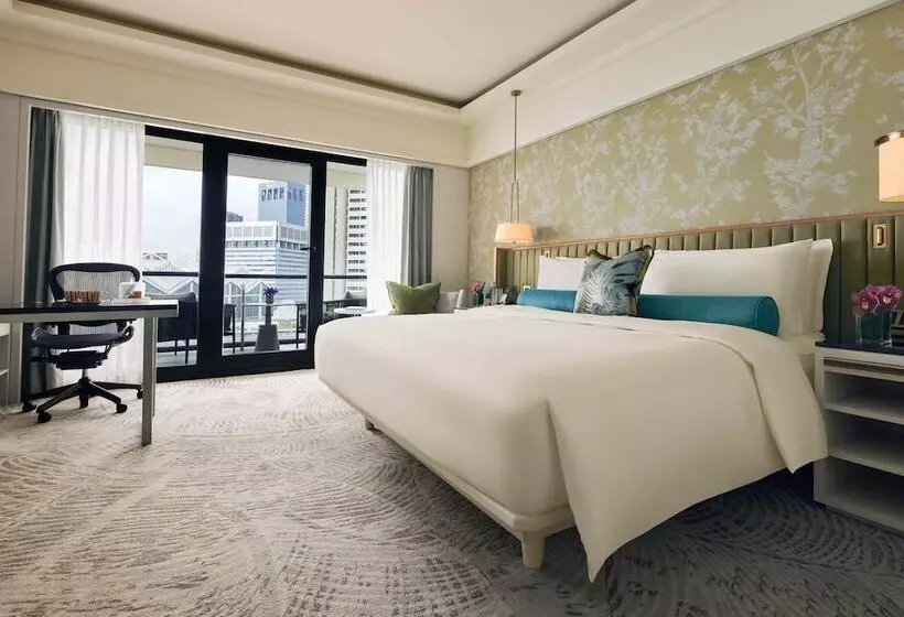 اتاق لوکس با بالکن, Mandarin Oriental Singapore