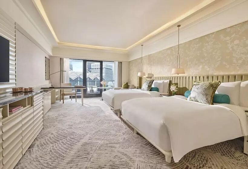 اتاق پریمیوم با بالکن, Mandarin Oriental Singapore