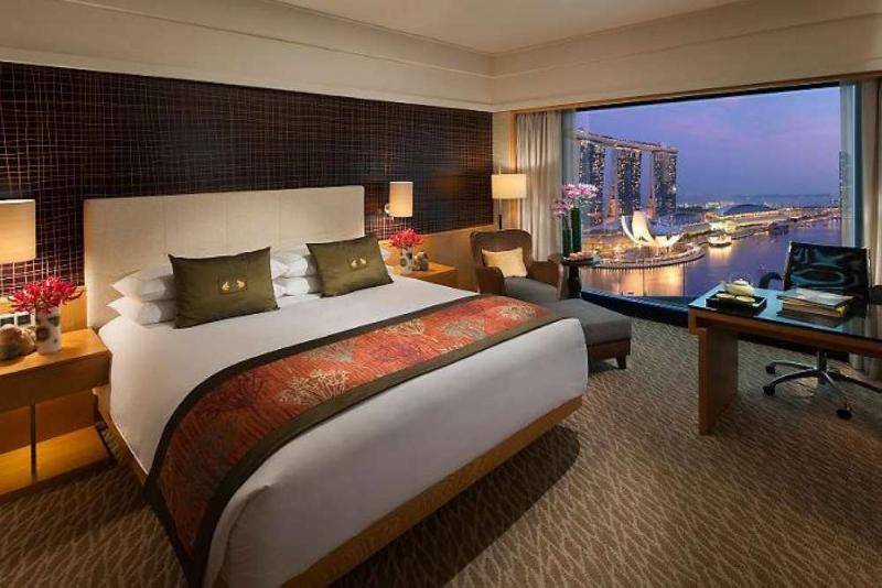 اتاق استاندارد با چشم‌انداز, Mandarin Oriental Singapore