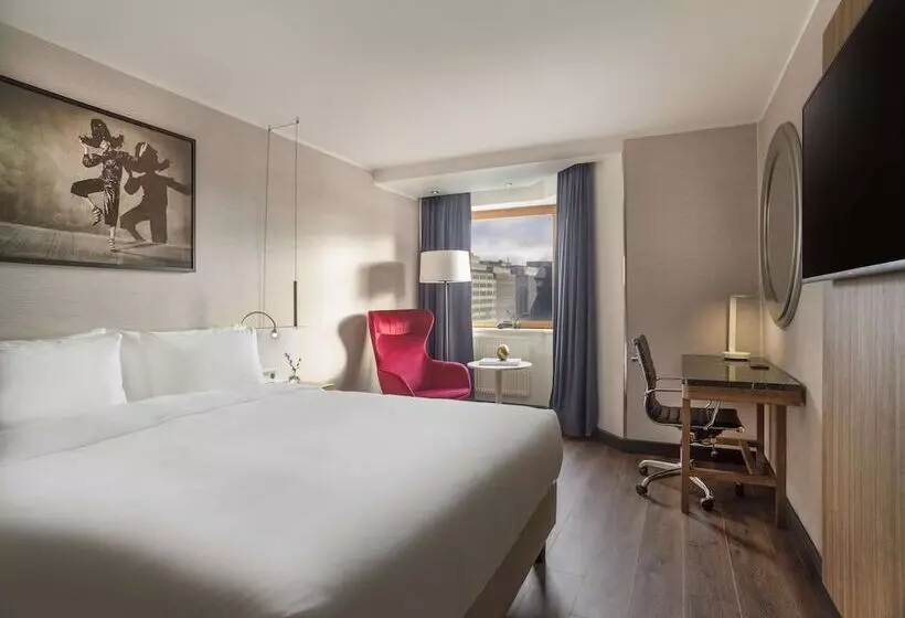 اتاق سوپریور با چشم‌انداز شهر, Radisson Blu Royal Viking Hotel, Stockholm