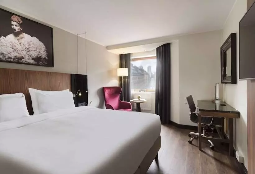 اتاق سوپریور با چشم‌انداز شهر, Radisson Blu Royal Viking Hotel, Stockholm