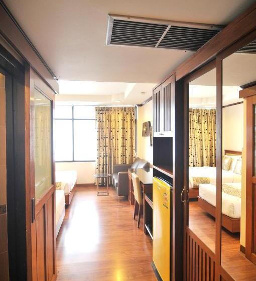 اتاق استاندارد با چشم‌انداز استخر, Malaysia Hotel Bangkok