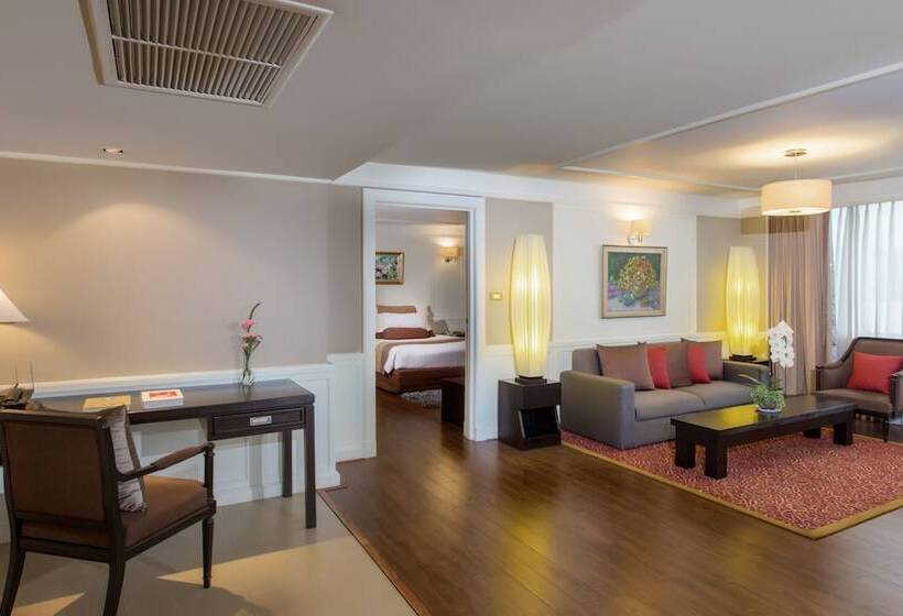 سوئیت ریاست جمهوری 2 خوابه, Ramada Plaza By Wyndham Bangkok Menam Riverside