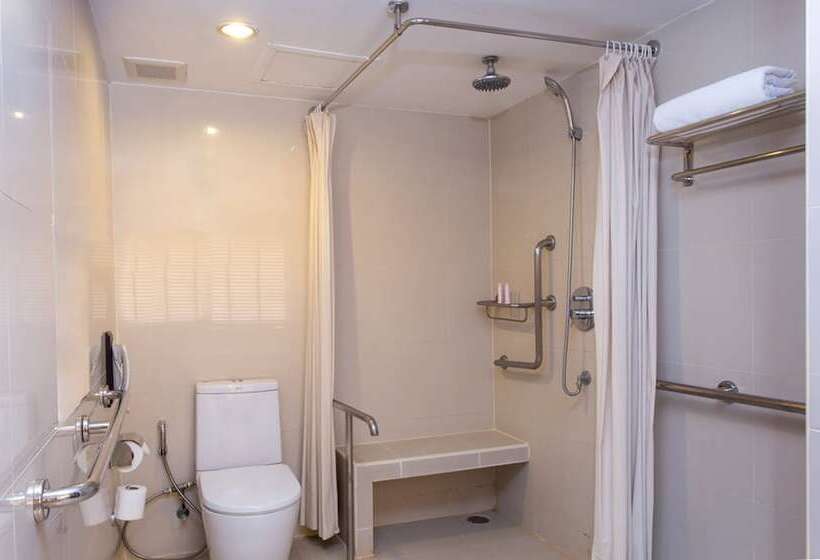 اتاق دلوکس مخصوص معلولین, Ramada Plaza By Wyndham Bangkok Menam Riverside