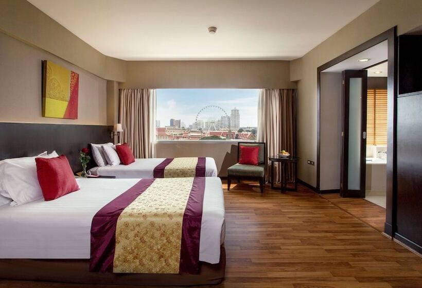 اتاق دلوکس مخصوص معلولین, Ramada Plaza By Wyndham Bangkok Menam Riverside