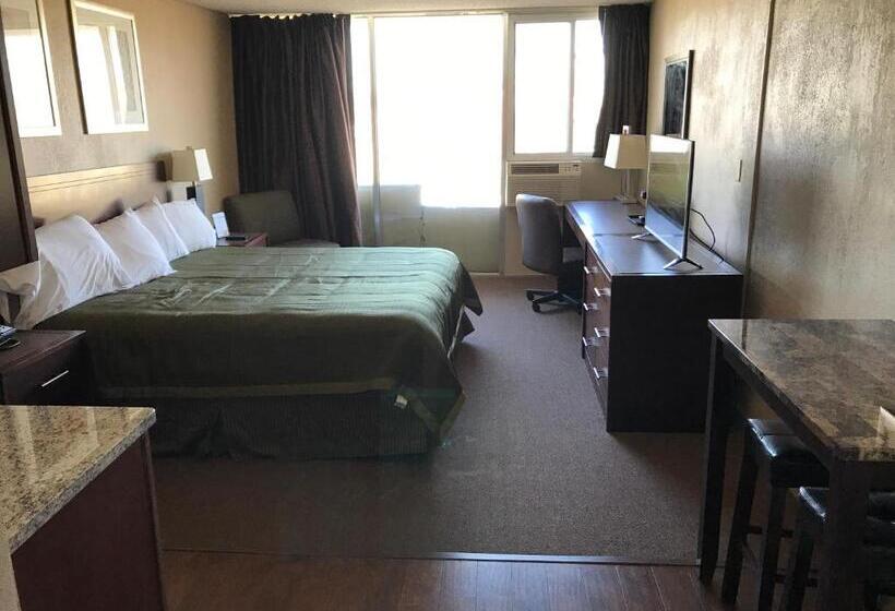 Engelliler için Büyük Çift Kişilik Yataklı Standart Oda, Allen Park Motor Lodge