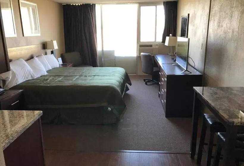 اتاق استاندارد با تخت بزرگ برای معلولان, Allen Park Motor Lodge