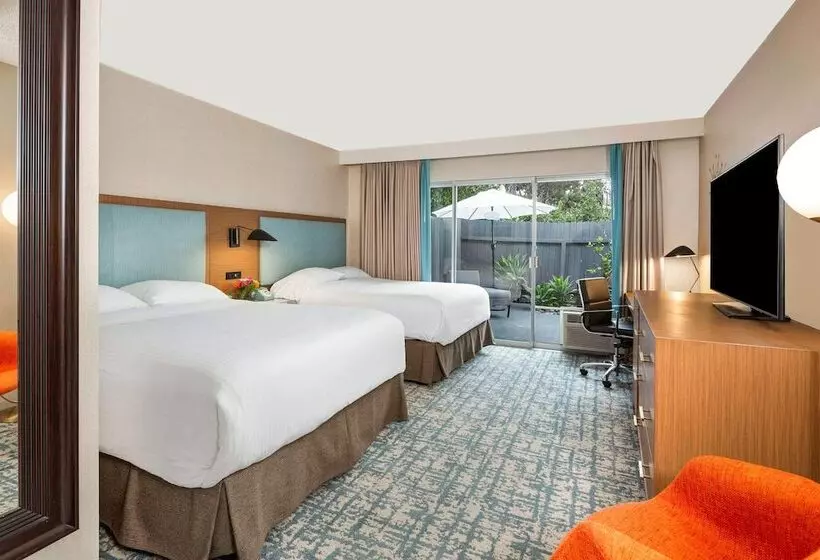 اتاق استاندارد با 2 تخت دوبل, The Anaheim Hotel