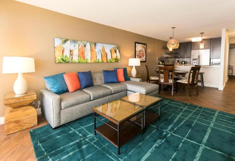 דירת חדר נוף לים, Aston Waikiki Beach Tower