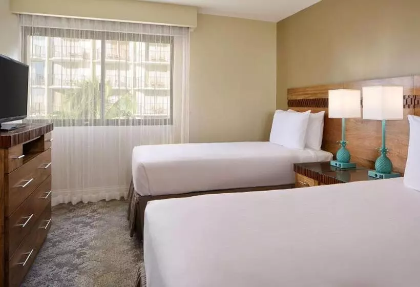 آپارتمان 2 خوابه با چشم‌انداز دریا, Aston Waikiki Beach Tower