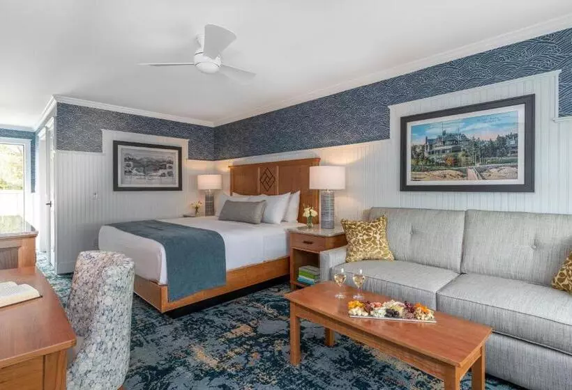 キングサイズベッドのスタンダードルーム, Bar Harbor Inn