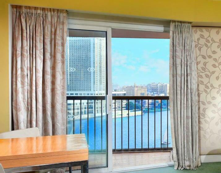 اتاق دلوکس با تخت کینگ و چشمانداز, Sofitel Cairo Nile El Gezirah