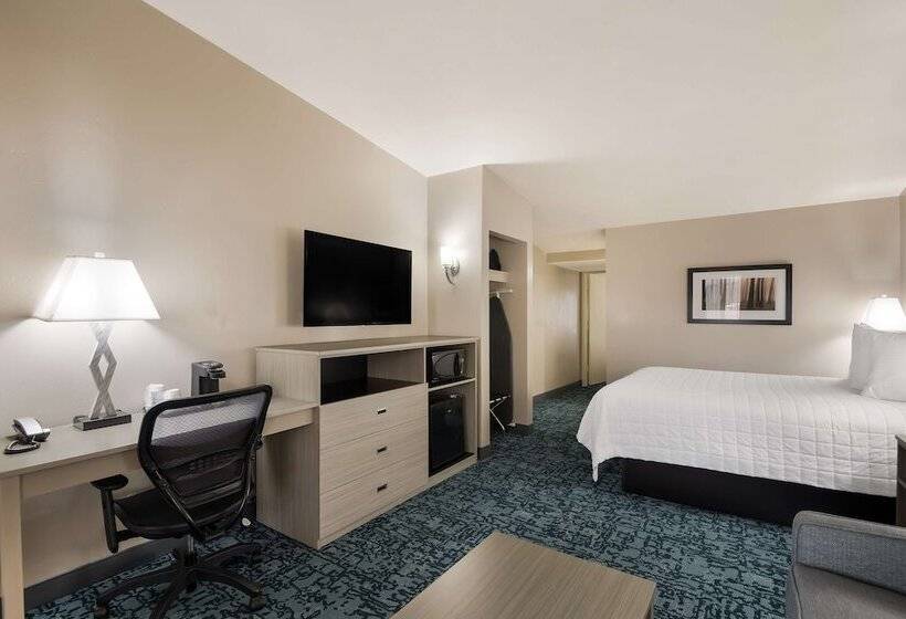 クイーンサイズベッドのスタンダードルーム, Best Western New Oregon Motel