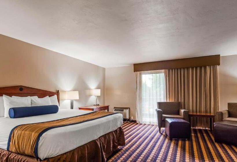 标准间带阳台, Best Western New Oregon Motel