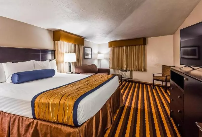 اتاق استاندارد چهارنفره با بالکن, Best Western New Oregon Motel