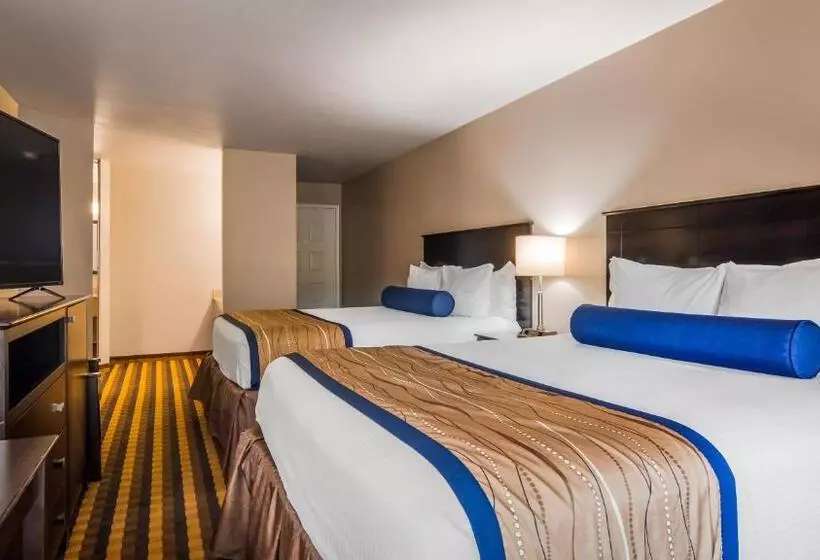 اتاق استاندارد چهارنفره با بالکن, Best Western New Oregon Motel