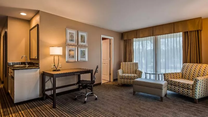 اتاق استاندارد با تخت بزرگ, Best Western Plus Inn Scotts Valley