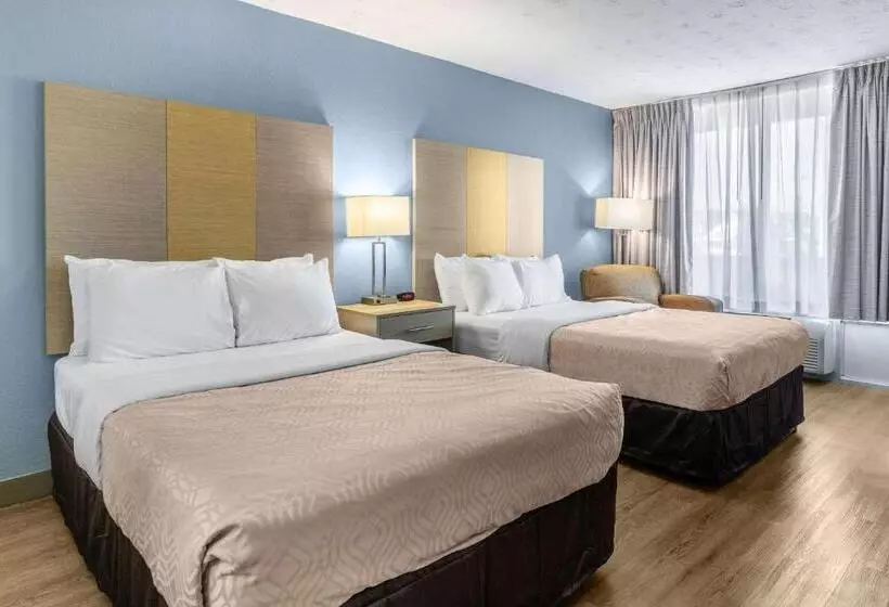 ２ダブルベッドのスタンダードルーム, Econo Lodge Middlesboro