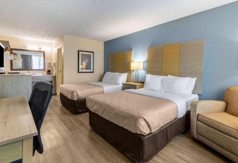 2ダブルベッドのスタンダードルーム, Econo Lodge Middlesboro