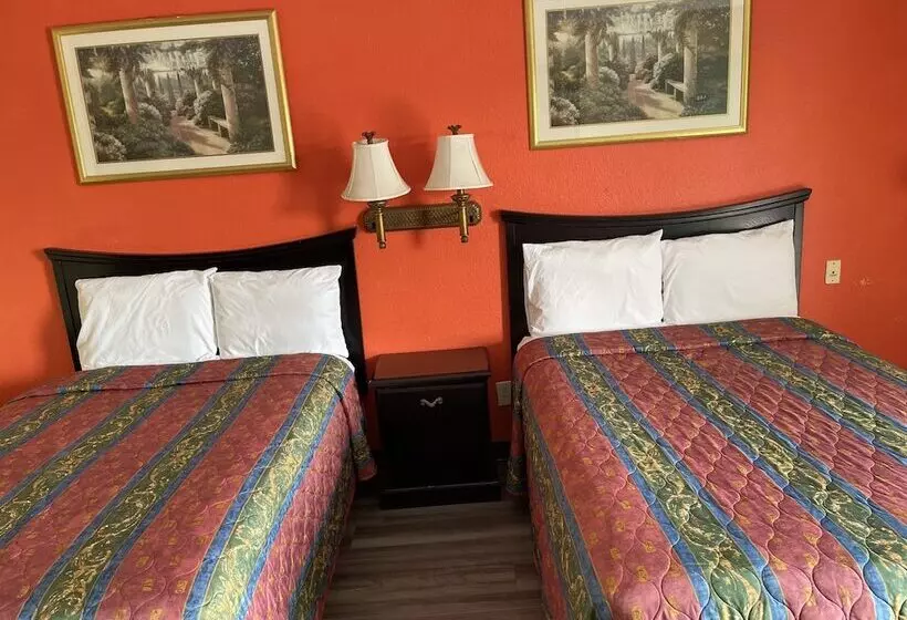 ２ダブルベッドのスタンダードルーム, Kansas Inn