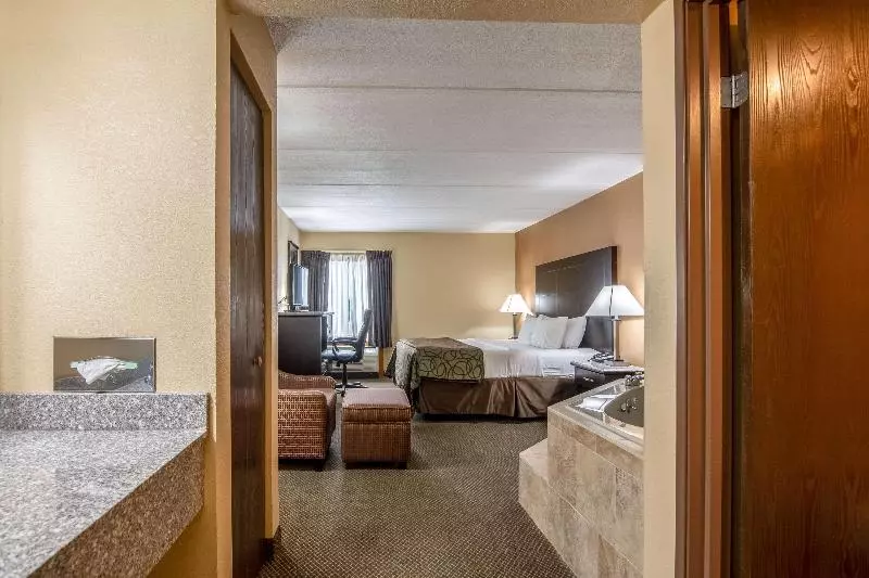 キングサイズベッドのスタンダードルーム, Quality Inn Tully I 81