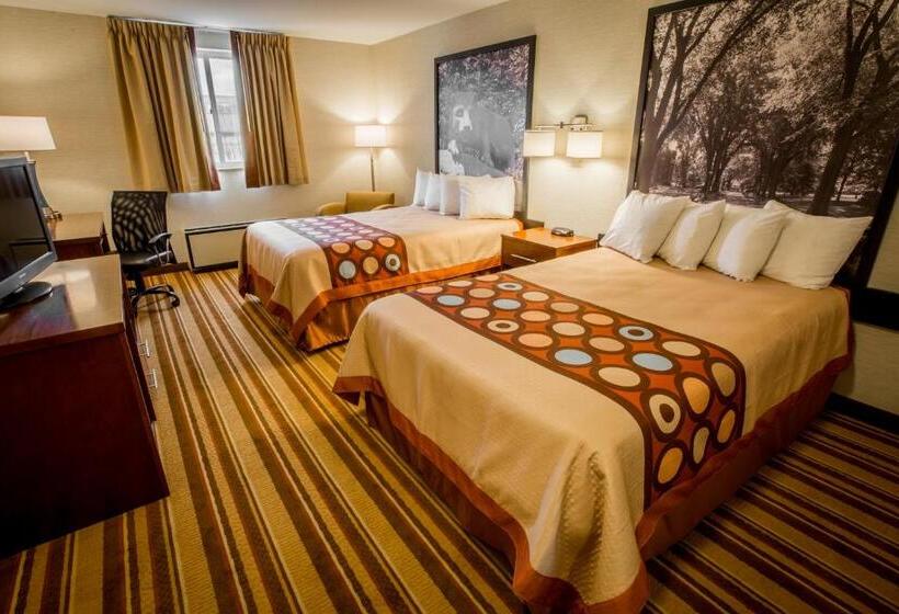 اتاق استاندارد با 2 تخت دوبل, Super 8 By Wyndham State College